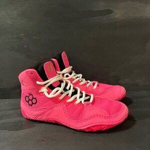 Rudis JB1 Jordan Burroughs Womens Size 5.5 Wrestling MMA Shoes Pink